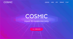 Desktop Screenshot of getcosmic.com